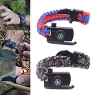 Bracelet CFY   Outdoor  Surviva Bracelet  Men Self Emergency Fish Hook  Whistlin