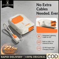 [3C Certification] 5 in1 MagSafe Powerbank Wireless 20000mAh iPhone Type-C Dual Interface Super Fast