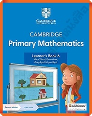 Cambridge Primary Mathematics Learner's Book 6 with Digital Access (1 Year) #อจท #EP