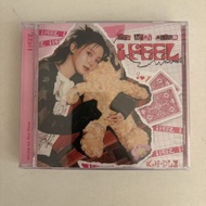 Gidle album I FEEL jc single version unmemolished 6 single mini doll