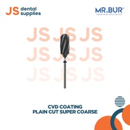 CVD Coating Plain Cut Super Coarse Tungsten Carbide for Plaster, 6.0mm, 3D Acrylic Denture, Laborato