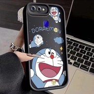 For OPPO R15 Pro R11s R11 R17 Case Doraemon Angel Eyes Stepped Thin Camera Protect Thicken All Inclusive Shockproof Softcase