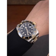 Box Box Certificate Rolex Submariner Series Golden Black Water Ghost Automatic Mechanical Watch Men's Watch116613 Rolex