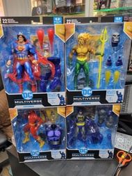 McFarlane Toys（麥法蘭）  DC Multiverse 系列可動公仔 Justice League Task Force（正義聯盟特遣部隊）四人套組 1995 年的同名經典 16 位元格