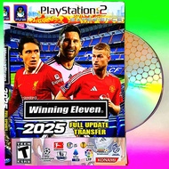 KASET DVD VIDEO GAME PLAYSTATION PS 2 GAME BOLA WINNING ELEVEN 2025 TERBARU FULL UPDATE TRANSFER PEM