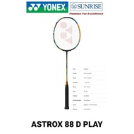 Yonex Astrox 88S 88D 88 SD PLAY Badminton Racket Original Yonex Badminton Racket