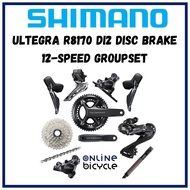 Shimano Ultegra R8170 Di2 Disc Brake 12 Speed Groupset For Bicycle & Cycling