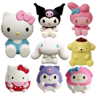Kawaii อะนิเมะ Hello Kitty Sanrio Squishy Kuromi Cinnamoroll ช้า Rising บรรเทาความเครียดบีบ Fidget ของเล่น Decompression ของขวัญ