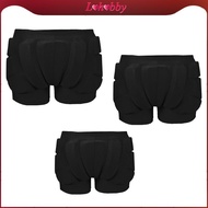 [Lohobby] Kids Butt Pad Shorts Tailbone Protective Padded Shorts Hip Protection 3D Thickened Skating
