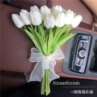 Bouquet Fake Flower Bouquet Wedding Wedding Collar Certificate Bride Korean Style Tulip Feel Photogr