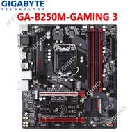 【Used】Gigabyte B250M-gaming 3 Motherboard LGA1151 Micro ATX Board Type M.2 DDR4