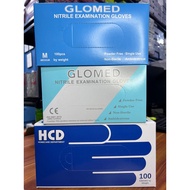 Glomed/HCD (Slim, Synthetic) Nitrile Gloves 100s
