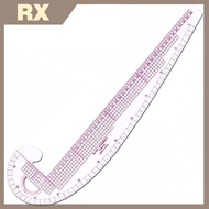 Multi-function Plastic French Curve Sewing Ruler Easy Curve Ruler for Knitters