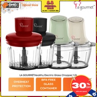 La Gourmet Healthy Electric Glass Chopper GC10 1.0L BPA Free Glass Container Overheat Protection GC2