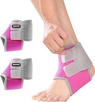 YEEKORO Kids/Youth Ankle Brace, Adjustable Breathable Ankle Support Plantar Fasciitis Compression Sl