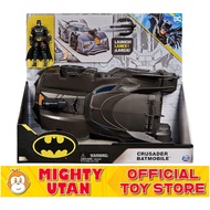 DC Comics Batman Crusader Batmobile with 4-Inch Figure Toys for Kids Boys Girls