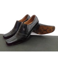 NEW LOUIS VUITTON GENUINE COWHIDE PANTOFEL SHOES