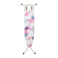 brabantia Size A Ironing Board With Steam Iron Rest Ivory- Abstract Leave