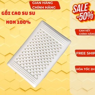 [Type 1 Size 50x70cm] High Quality Artificial Latex Pillow, No Sagging, Good Elasticity, Soft.