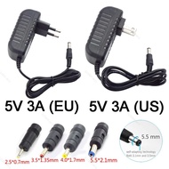 DC Plug Converter AC 100-240V DC 5V 3A Power Supply Charger Adapter  MY15B3