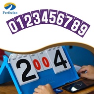 Perfeclan Score Keeper Cards 0-9 Scoreboard Cards, Score Flipper Cards for Cornhole, Indoor Outdoor 