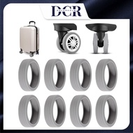 DCR 8Pcs Luggage Wheel Protector Luggage Wheel Cover Luggage Wheel Rubber Replacement Parts luggage 