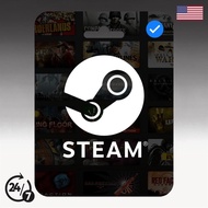 【USA美区】Steam Wallet Code Gift Card US 20/50/100 USD/EUR Gift Card Discount! Steam Deck