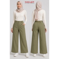 Toms Girl women Palazzo Long Pants with Pockets 69-492