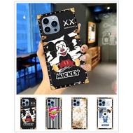 Casing for OPPO A15S A16K A16E A35 A52 A92 A53S A32 A33 A31 A8 A7 A5S A12S R17 A73 A93 A7X F9 F11 F17 PRO Tide Brand clown Cover Luxury Square Shockproof Phone Case