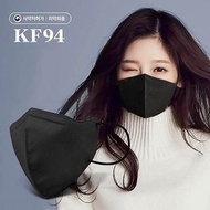 ❤️現貨❤️韓國🇰🇷Good Feeling KF94 3層2D 口罩 1盒10包共50個 黑色