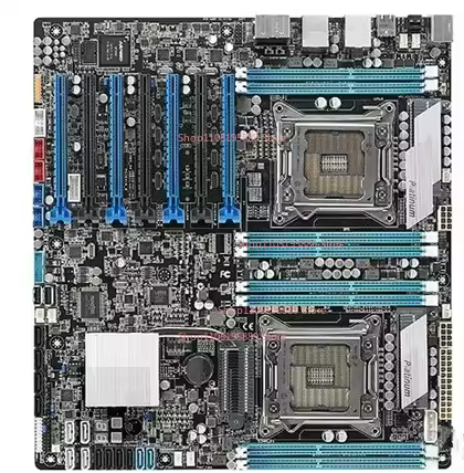 Dual server main board for ASUS Z9PE-D8 WS