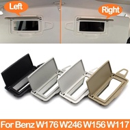 Car Sunshade Sun Visor Glass Cover Makeup Mirror Holder Panel For Mercedes Benz A B GLA CLA Class W1