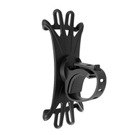 fas Bicycle Mobile Phone Holder Rotating Silicone Phone Holder For 4.0-6.0" Phone