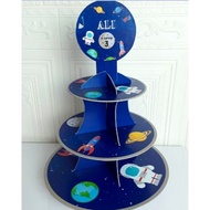 Cupcake stand space/cupcake tier space/cupcake stand Astronaut/cupcake tier Astronaut