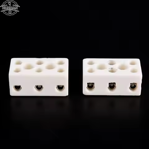 2pcs/lot 425 Degrees 10A-3P Bit Ceramic Post Terminal Blocks Celsius10A 250V Electrical Equipment Co
