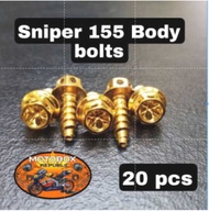 Sniper 155/155R Yamaha Body Bolts