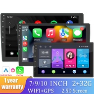 Car Android Player Radio with Wireless iphone Carplay Bluetooth GPS 7 9 10 inch [2+32GB] Wifi Online