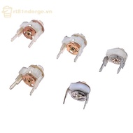 GE 5PCS 5MM Ceramic Trimmer Capacit Adjustable Capacitor Trimmer Variable Ceramic Capacitor 3PF 5PF 
