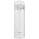 Zojirushi (ZOJIRUSHI) Water bottle stainless steel bottle direct drink 300ml one-touch open type White SM-PC30-WA