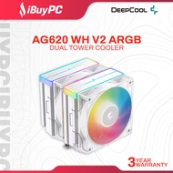 DEEPCOOL AG620 WH ARGB V2 CPU Dual Tower Air Cooler