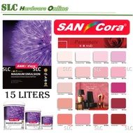 SANCORA PAINT Magnum Emulsion Interior (Reds) @ 1 Liter / 5 Liters / 15 Liters