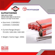 D&H SECHERON WELDING ELECTRODES (E7018) SUPRATHERME (Medium and High Tensile Steel) 20KG - Brand New