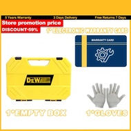 H-Yellow toolbox (empty) +1 white gloveSnopce