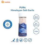 Pura Himalayan Salt Garlic (125gr) - Himalayan Salt - Organic Salt - Natural Salt - Healthy Salt