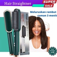 UKLISS 2-in-1 PTC 5-Level Heat Straightener Comb