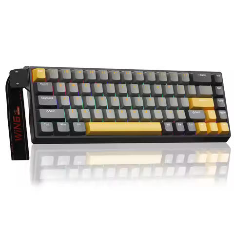AULA WIN68 HE Pro Max Esports Magnetic Keyboard Wired Rapid Trigger 8K Return RGB Hotswap 68% Low La