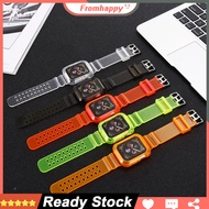 38/40/42/44mm Full Clear Transparent Silicone IWatch Strap Band + Case One-piece Design for Apple Watch Series 5 4 3 2 1