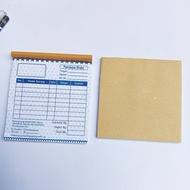 Online shop note / 1 ply note / 1 note / 6 folio