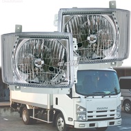 [Stok Sedia] Lampu Depan Isuzu NLR NPR NQR PRO Elf Lampu Depan Lori 1 Ton N-Series NPR150 (12V)