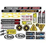 HELMET ARAI VINYL STICKER